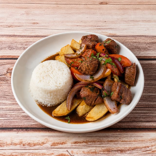 Lomo Saltado.